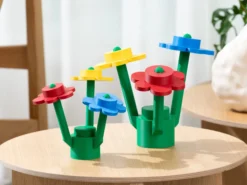 Retro Blume - Mittelgroß