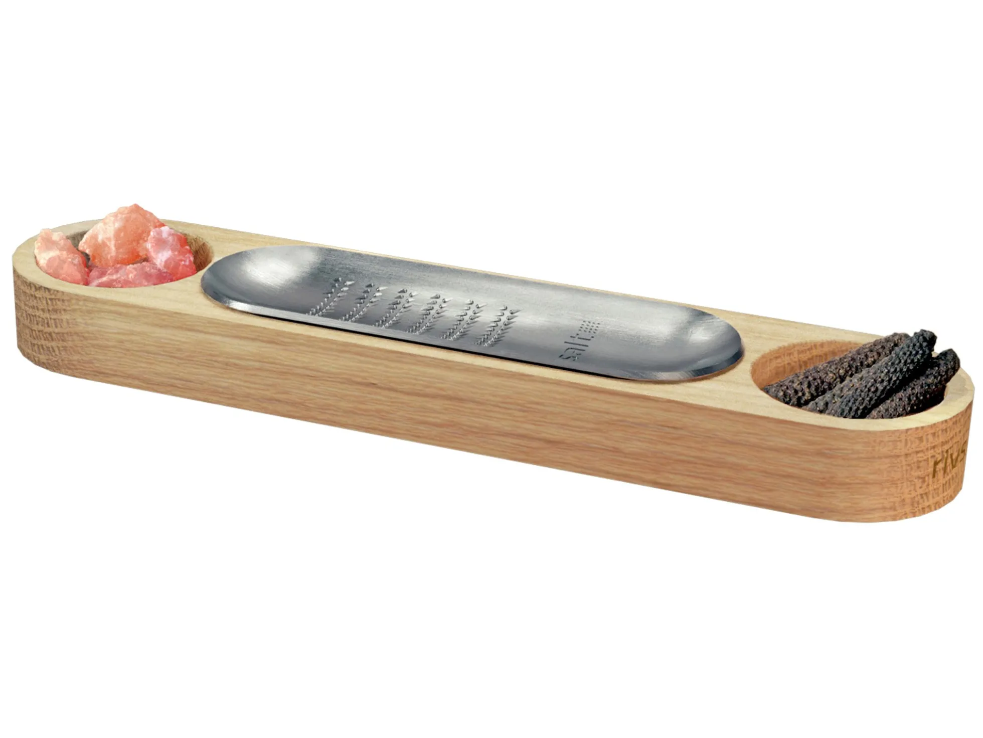 Rivsalt - Salz & Pfeffer mit Reibe