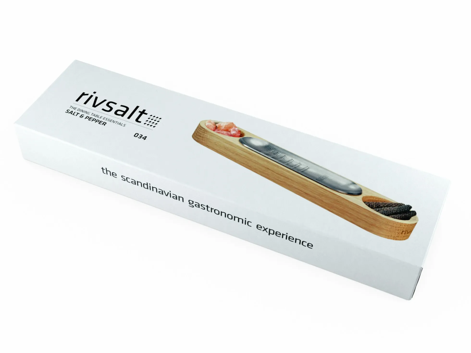 Rivsalt - Salz & Pfeffer mit Reibe