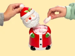 Schale mit Deckel - Weihnachtsmann