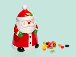 Schale mit Deckel - Weihnachtsmann