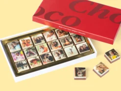 Schokoladenbox mit Eigenen Fotos
