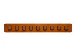 Selbstklebender Brillenhalter aus Holz