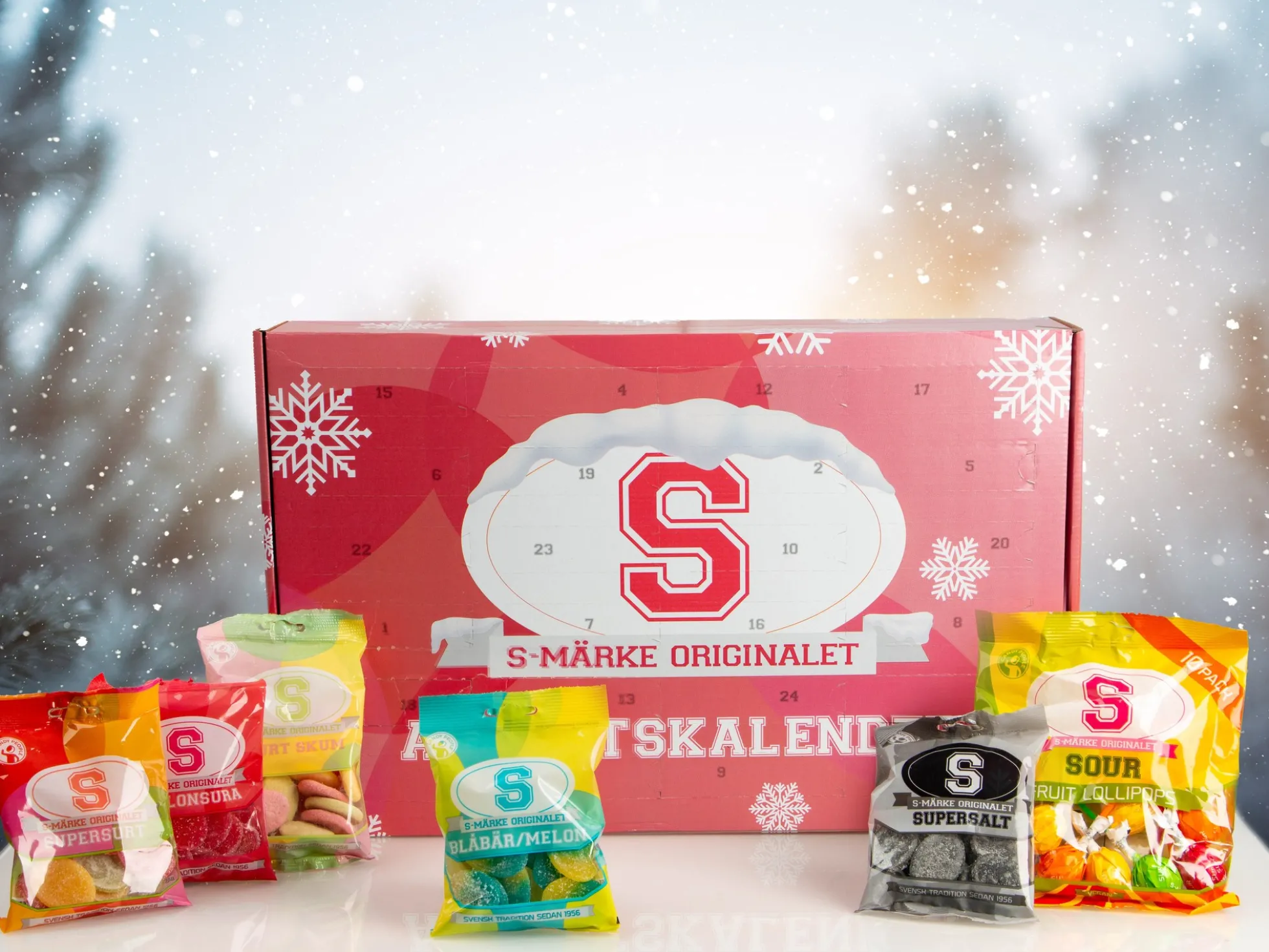 Süßigkeiten-Adventskalender S-märke