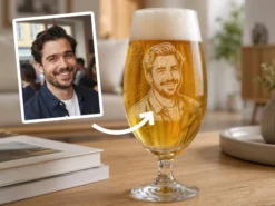 Spiegelau Bierglas mit Gravur – Eigenes Foto