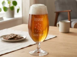 Spiegelau Bierglas mit Gravur – Fußball WM