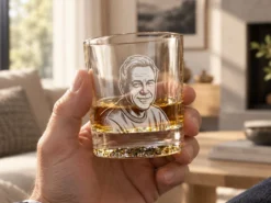Spiegelau Whiskyglas mit Gravur – Eigenes Foto