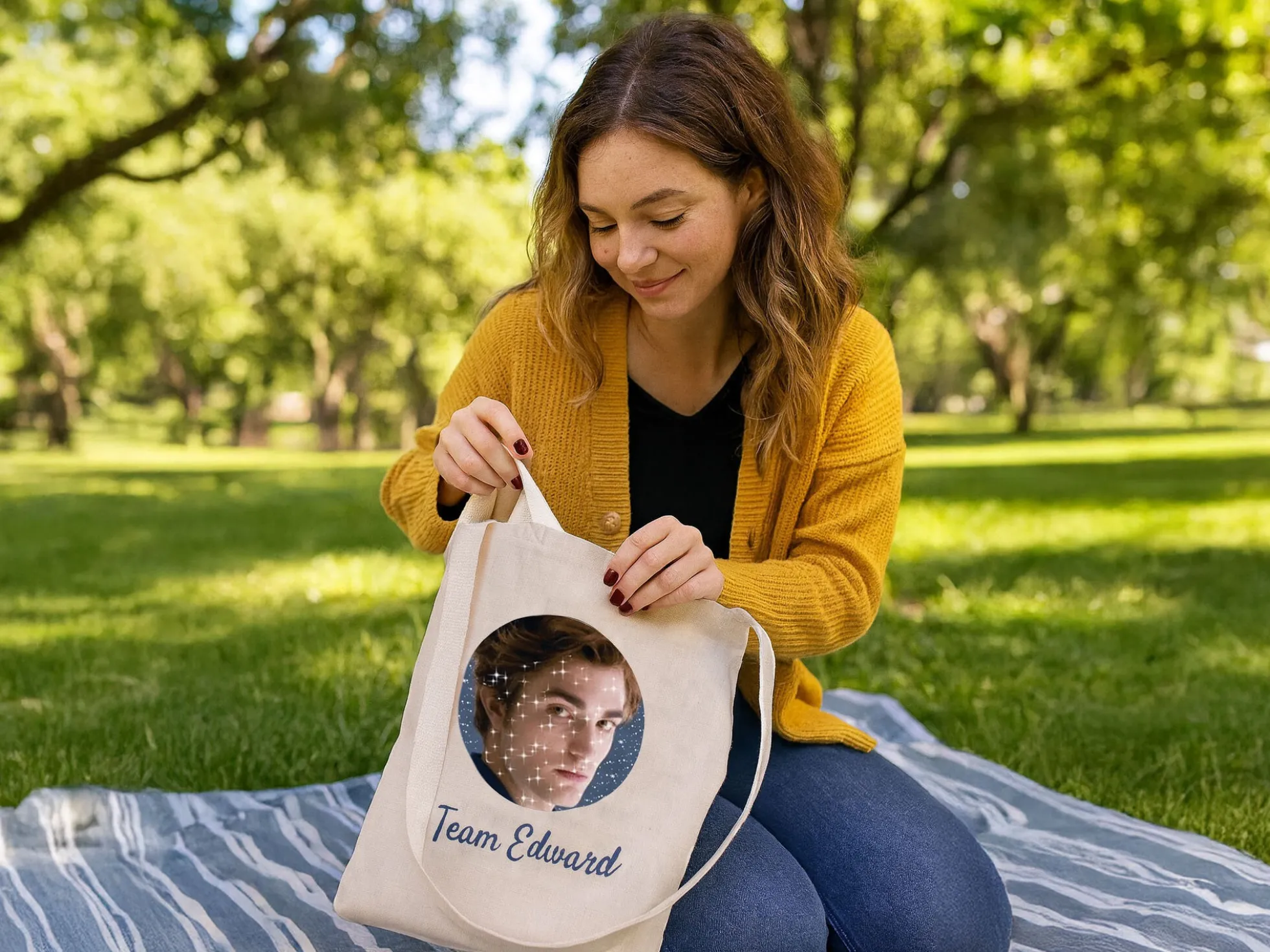 Stofftasche mit eigenem Design
