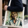 Stofftasche mit Foto – KI Druck