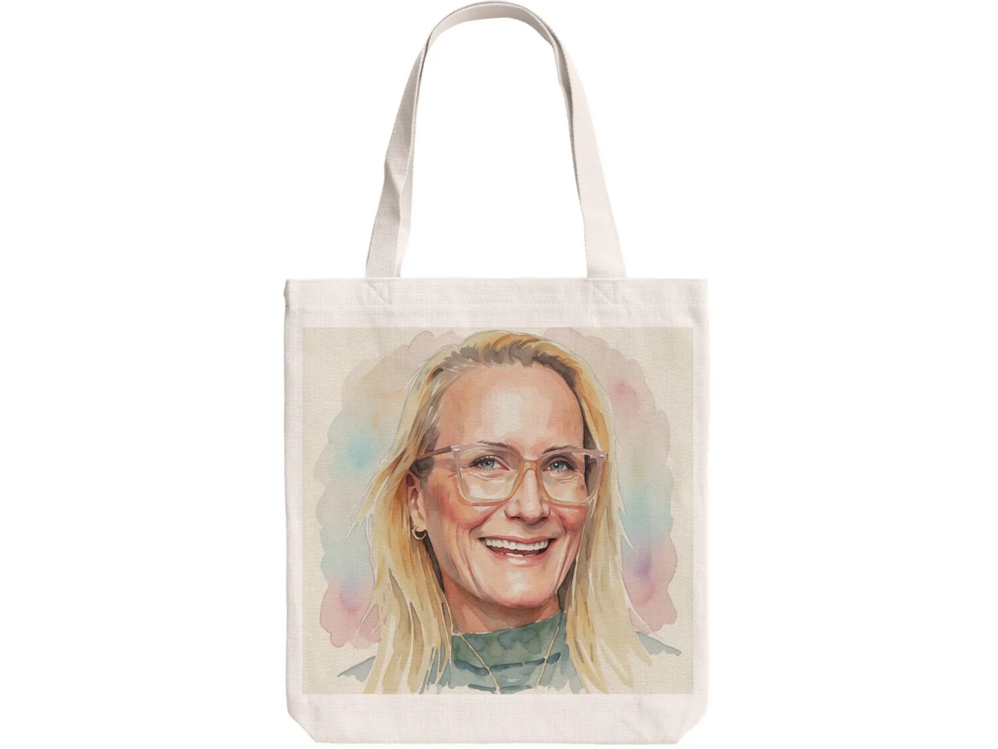 Stofftasche mit Foto – KI Druck