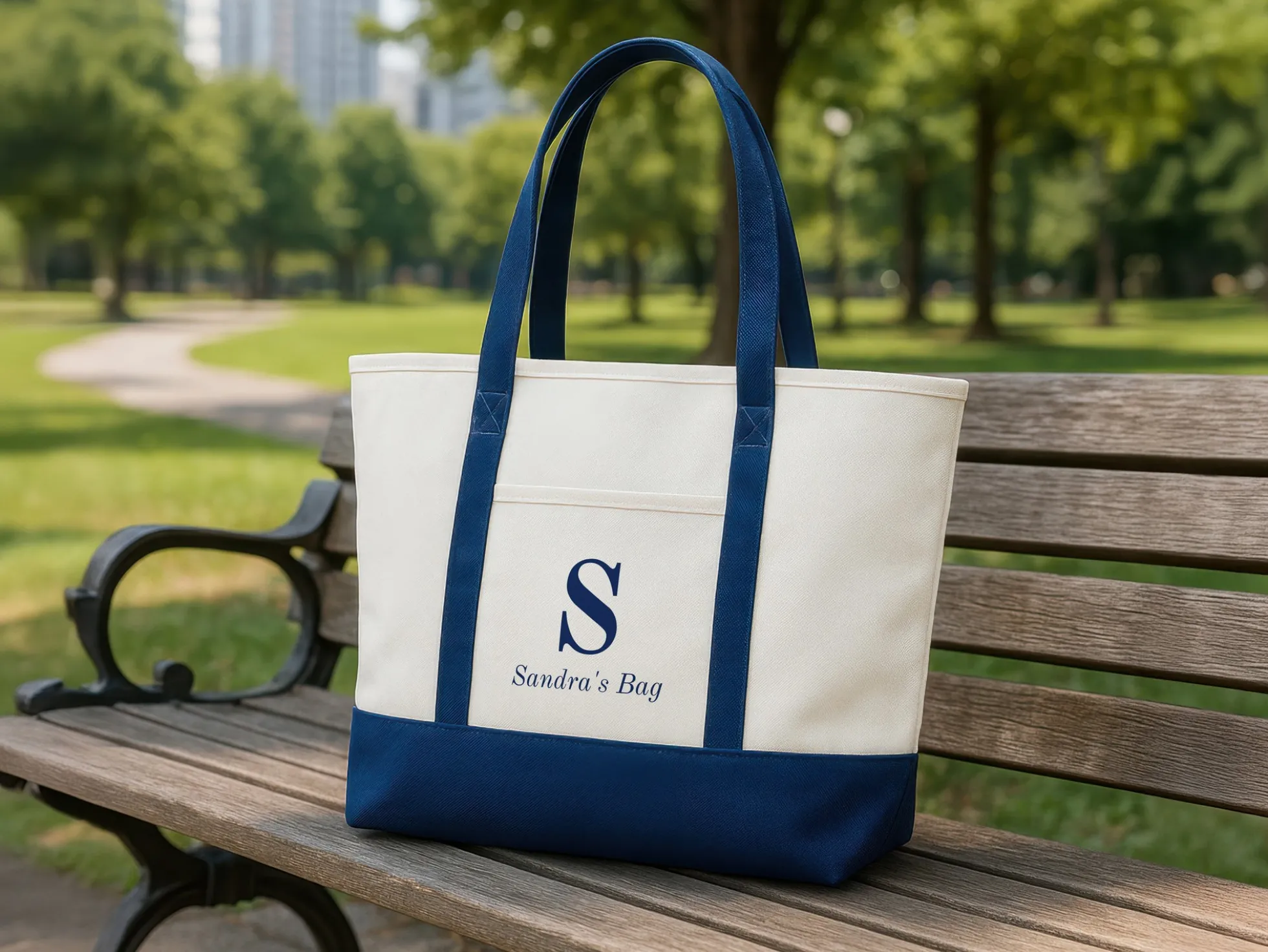 Strandtasche mit eigenem Design