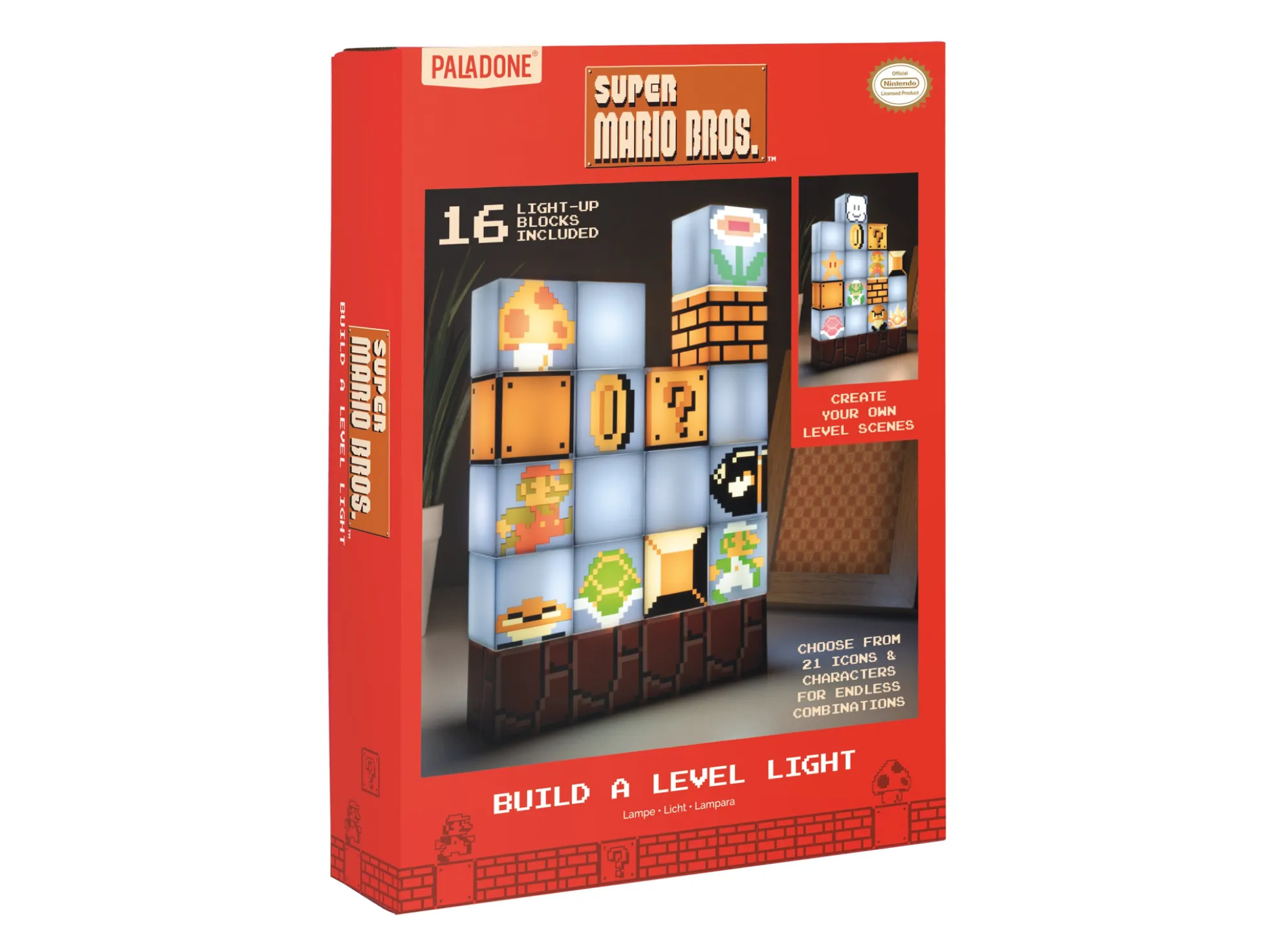 Super Mario Build a Level Lampe