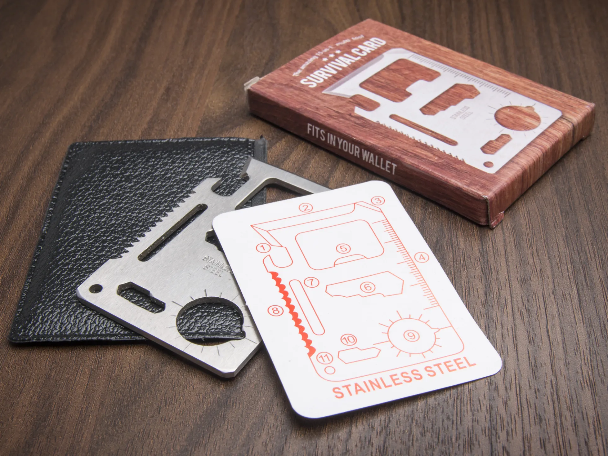 Survival Card - Multiwerkzeug - Outlust