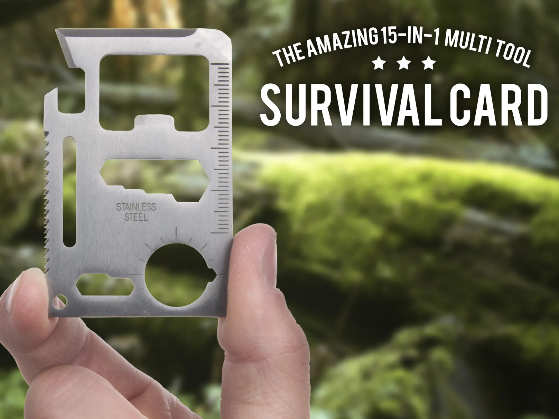 Survival Card - Multiwerkzeug - Outlust