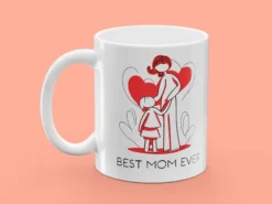 Tasse mit Aufdruck - Best Mom Ever