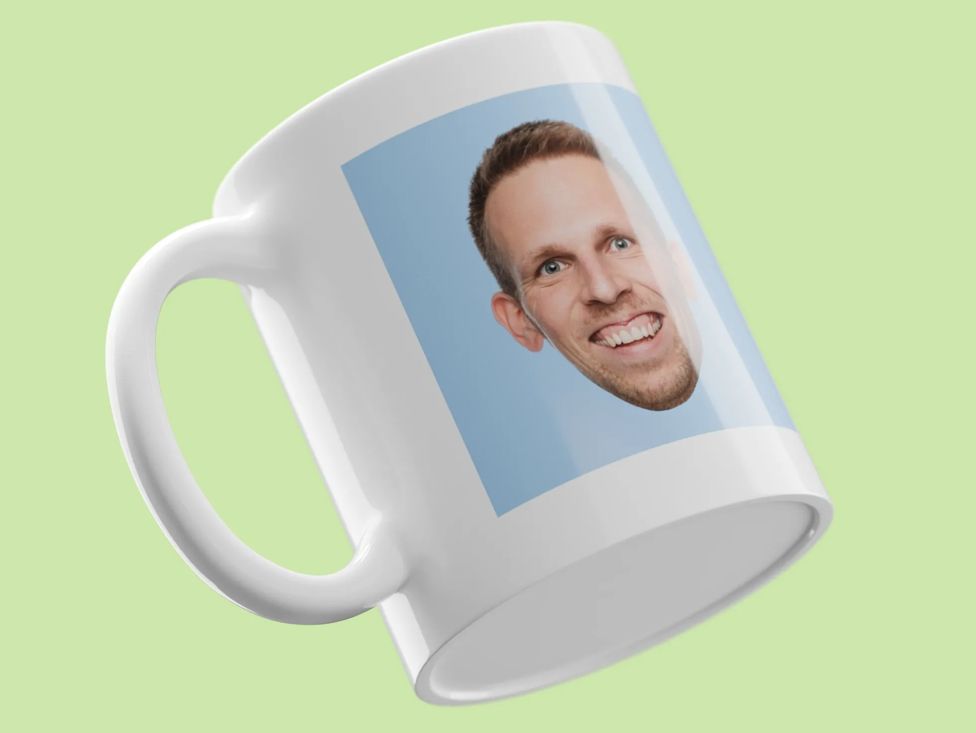 Tasse mit eigenem Foto & Text
