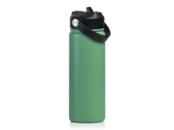Thermosflasche mit Strohhalm 530 ml – Personalisierte Gravur