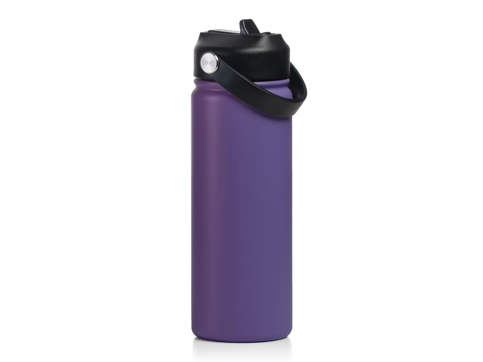 Thermosflasche mit Strohhalm 530 ml – Personalisierte Gravur