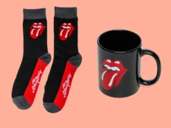 The Rolling Stones Tasse & Socken Geschenk-Set
