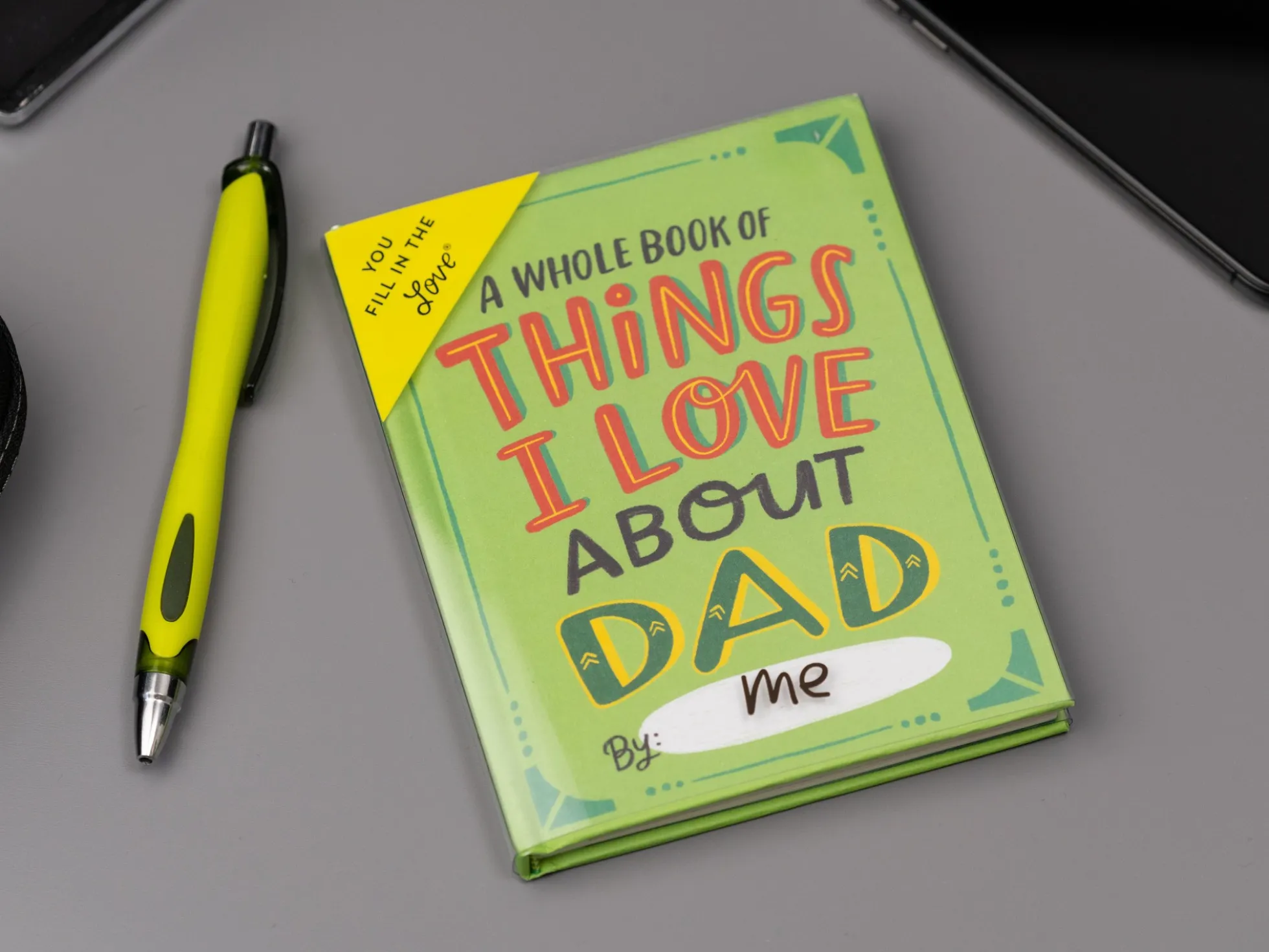Things I Love About Dad Ausfüllbuch