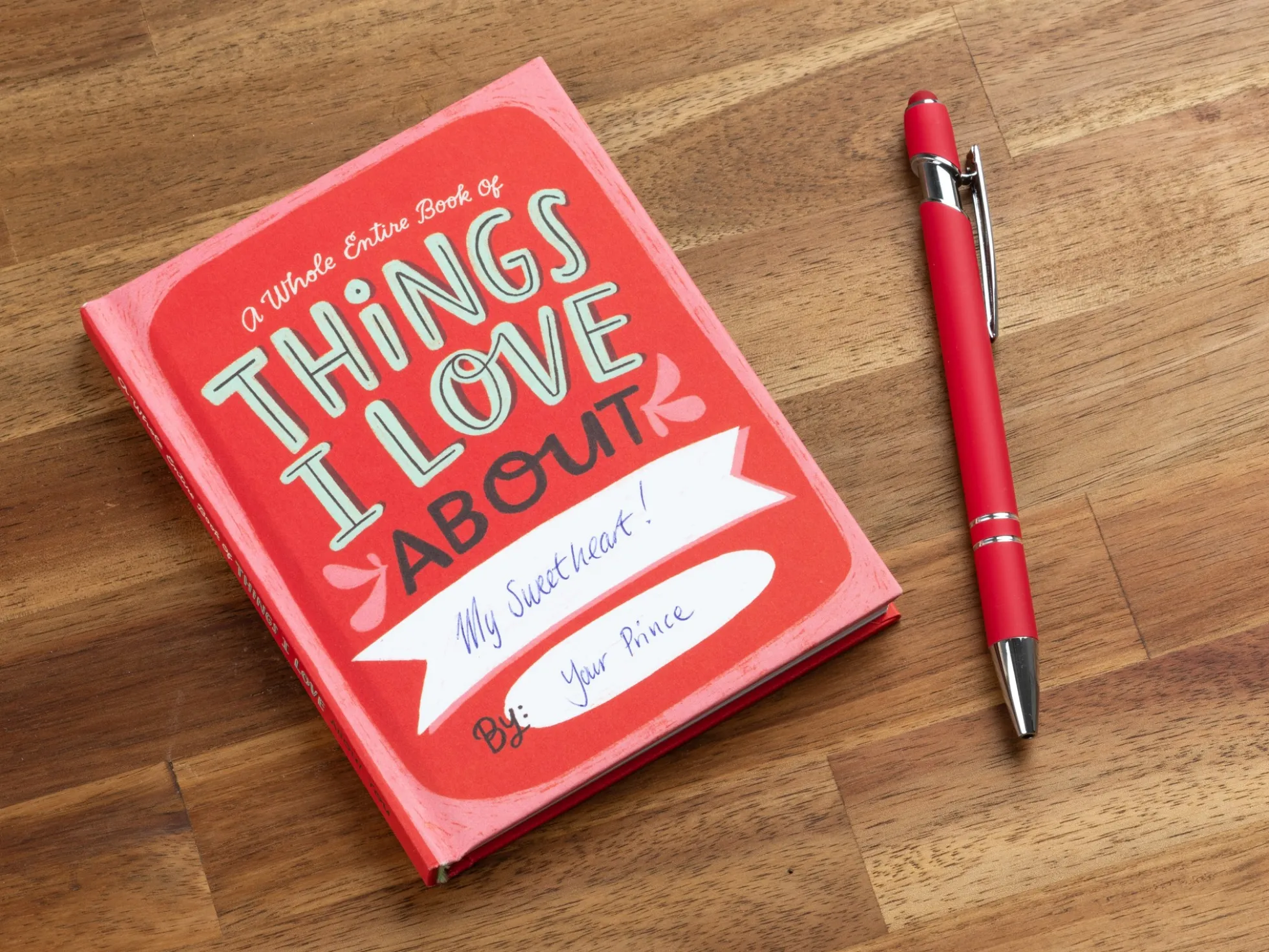 Things I Love About You-Ausfüllbuch