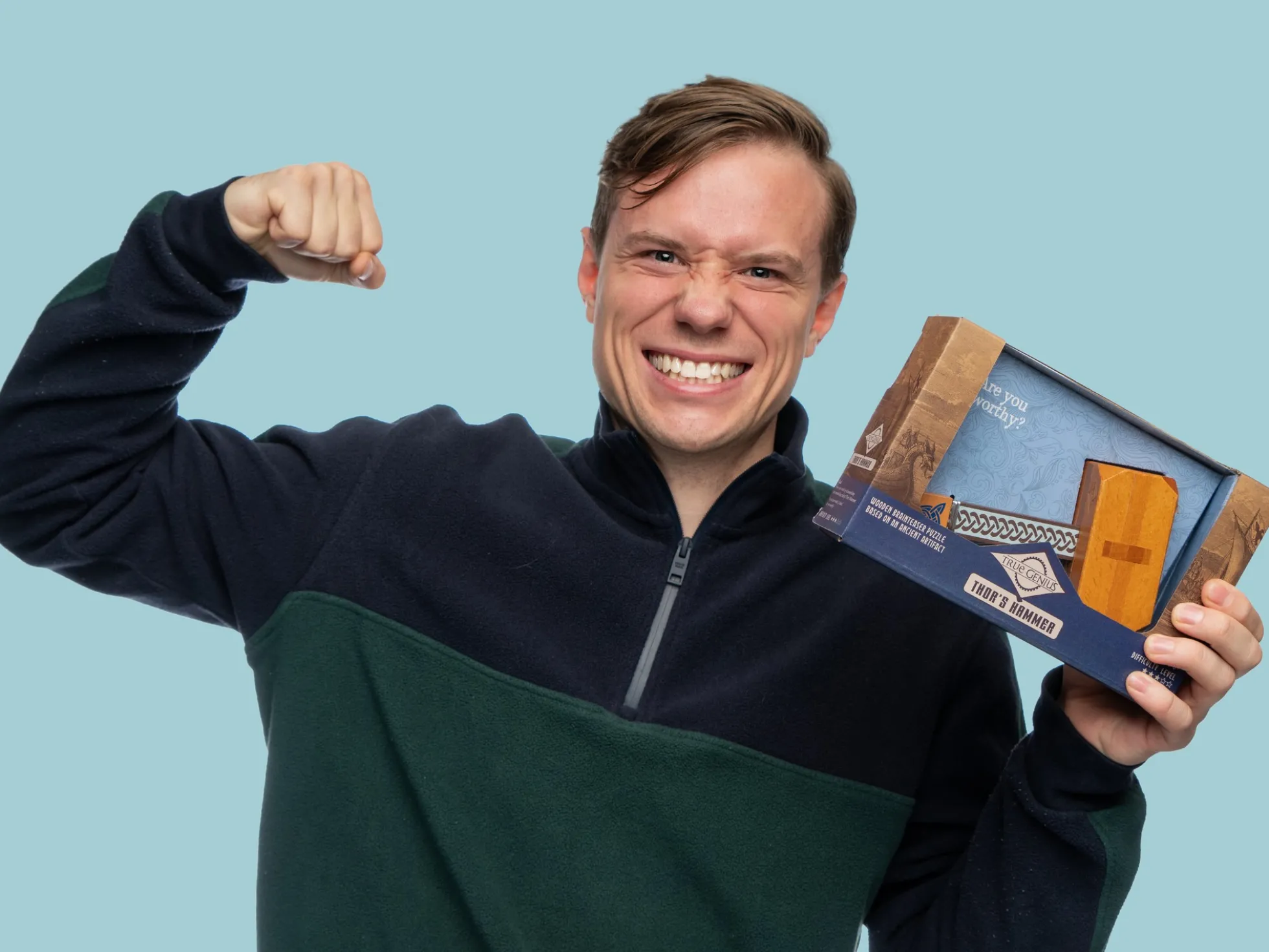 Thors Hammer - Holzpuzzle