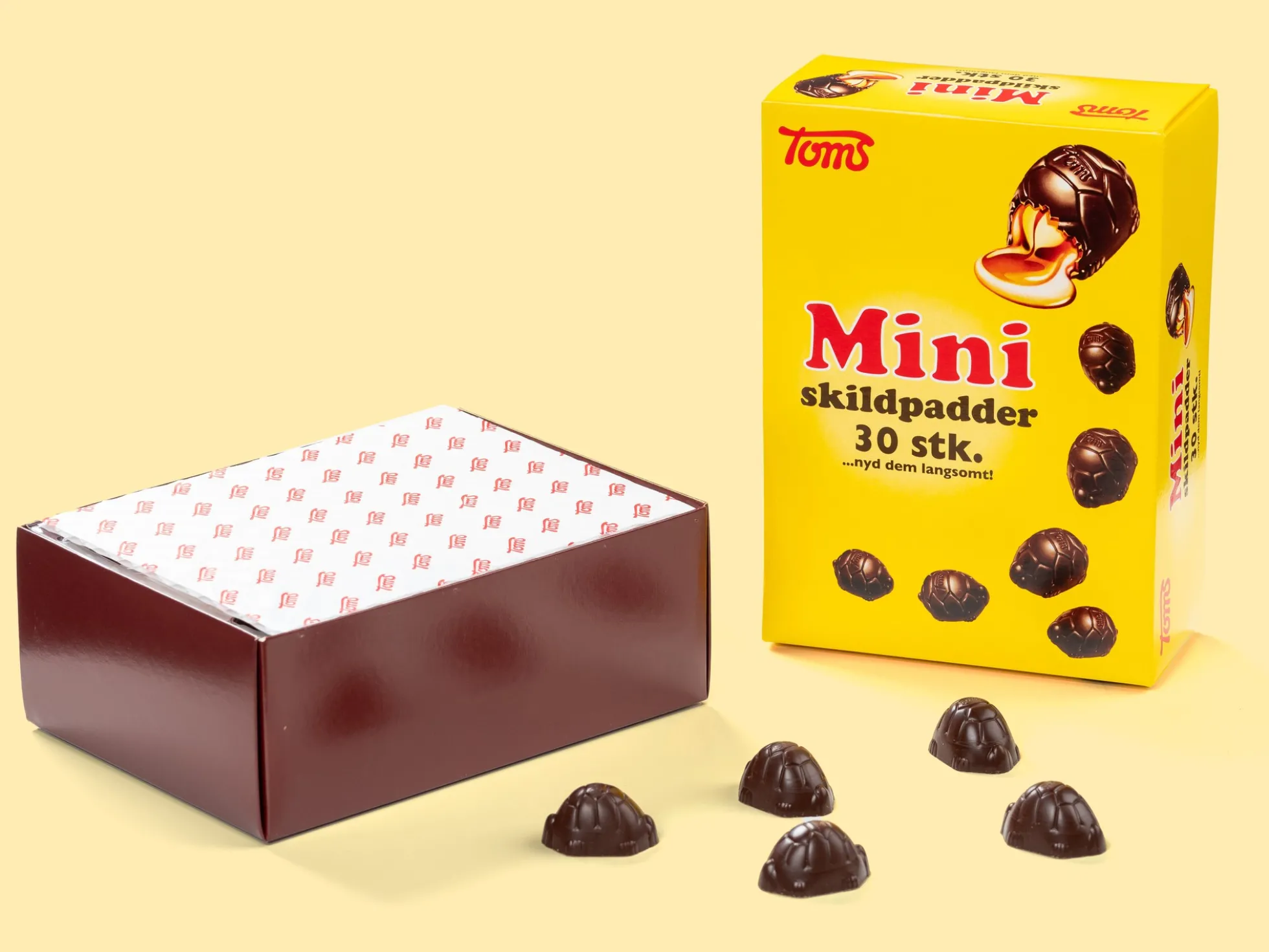 Toms Mini Schildkröten Dunkle Schokolade 360 Gramm