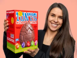 Tony's Chocolonely Vollmilchschokoladen-Osterei
