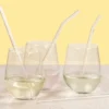 Trinkhalme Aus Glas, 4er-Pack