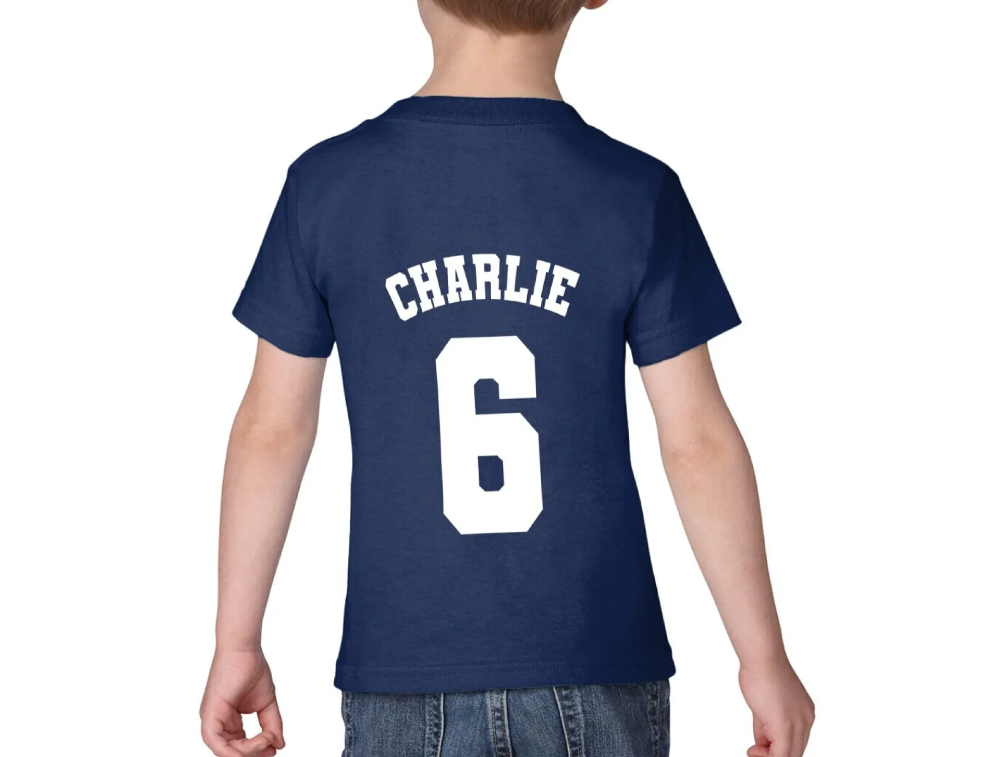 T-Shirt für Kinder mit eigenem Text - Fußballtrikot
