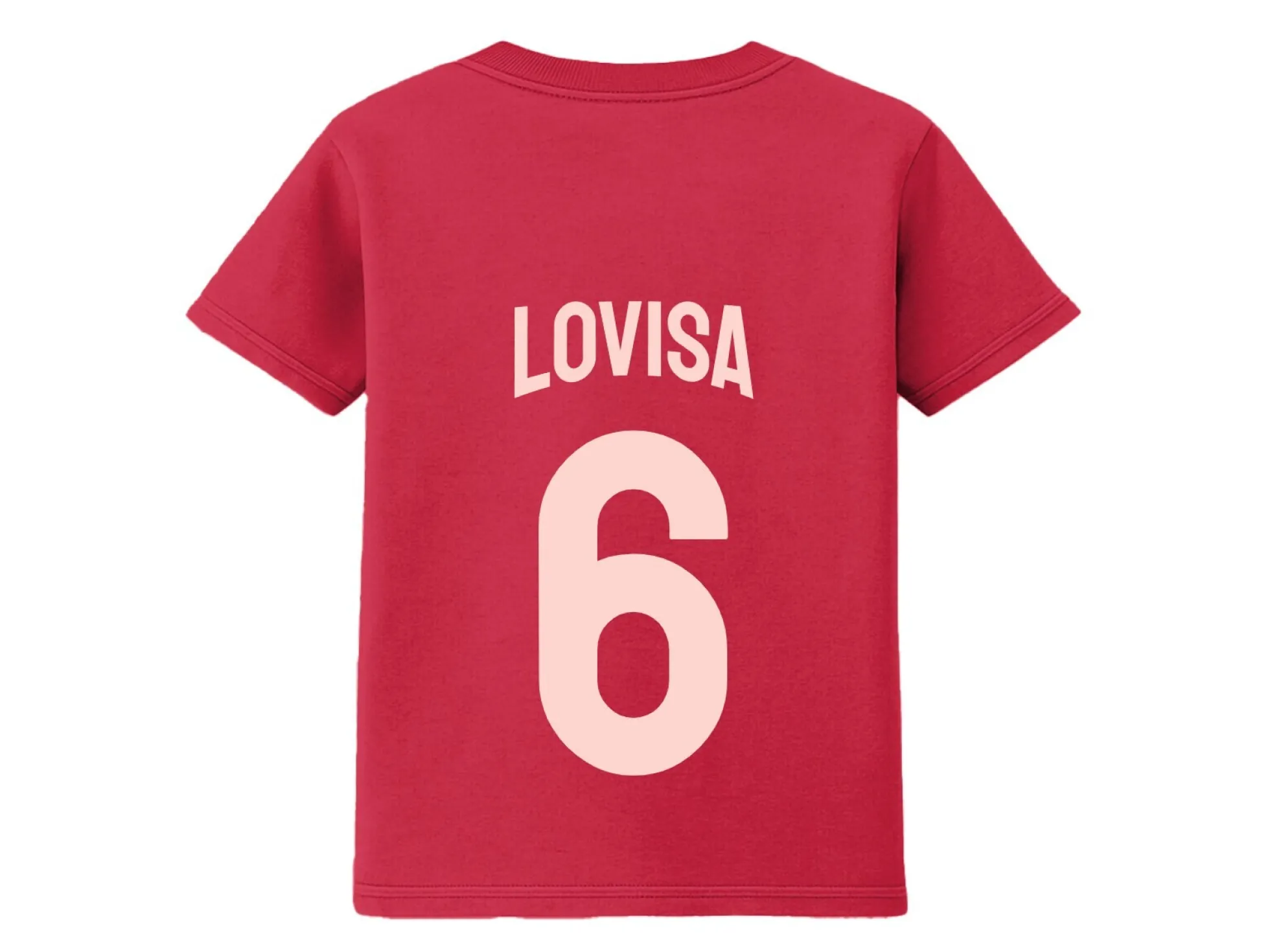 T-Shirt für Kinder mit eigenem Text - Fußballtrikot