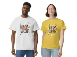 T-shirt mit eigenem Aufdruck - Retro Cartoon