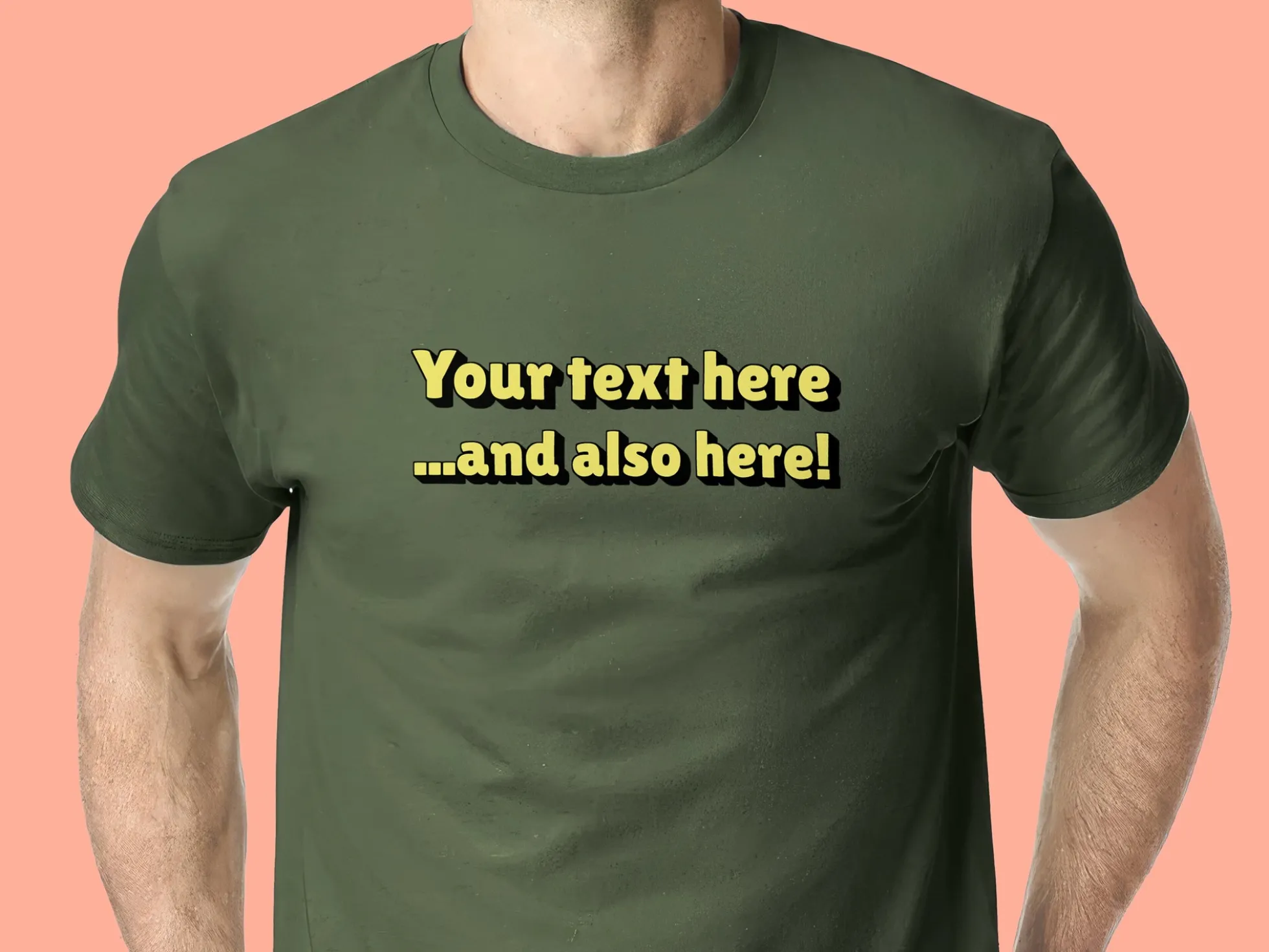 T-Shirt mit Eigenem Text