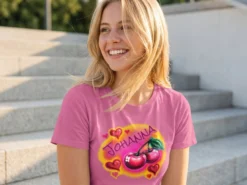 T Shirt mit eigenem Text – Midnight Sun