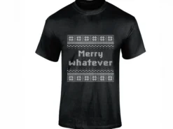T-Shirt mit eigenem Text – Weihnachtsdesign