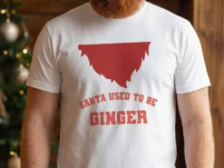 T-Shirt mit eigenem Text – Weihnachtsdesign