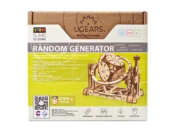 Ugears 3D-Holzpuzzle - Zufallsgenerator STEM Lab