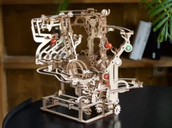 Ugears 3D-Puzzle aus Holz - Murmelbahn