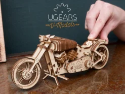 Ugears 3D Puzzle Motorrad Bike VM-02