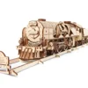 Ugears 3D Puzzle V-Express Steam Train Dampflok
