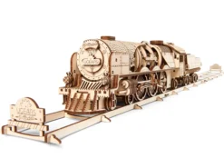 Ugears 3D Puzzle V-Express Steam Train Dampflok