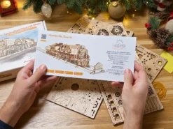 Ugears 3D Puzzle V-Express Steam Train Dampflok