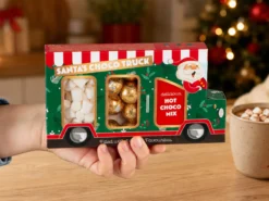 Weihnachtliches Set für heiße Schokolade