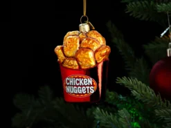 Weihnachtsbaumschmuck Chicken Nuggets
