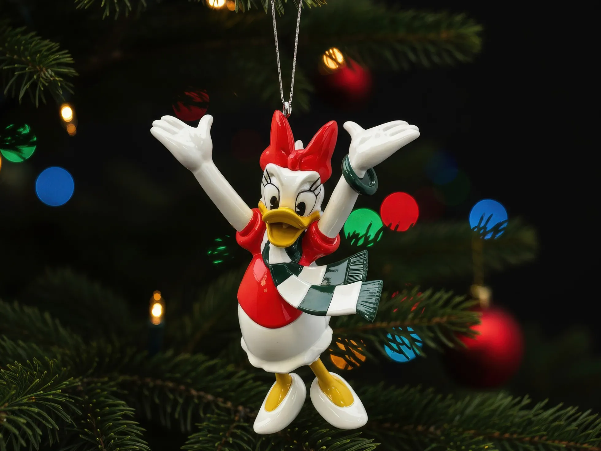 Weihnachtsbaumschmuck Daisy Duck Vintage