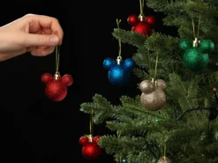 Weihnachtskugeln Micky Maus 12er-Pack