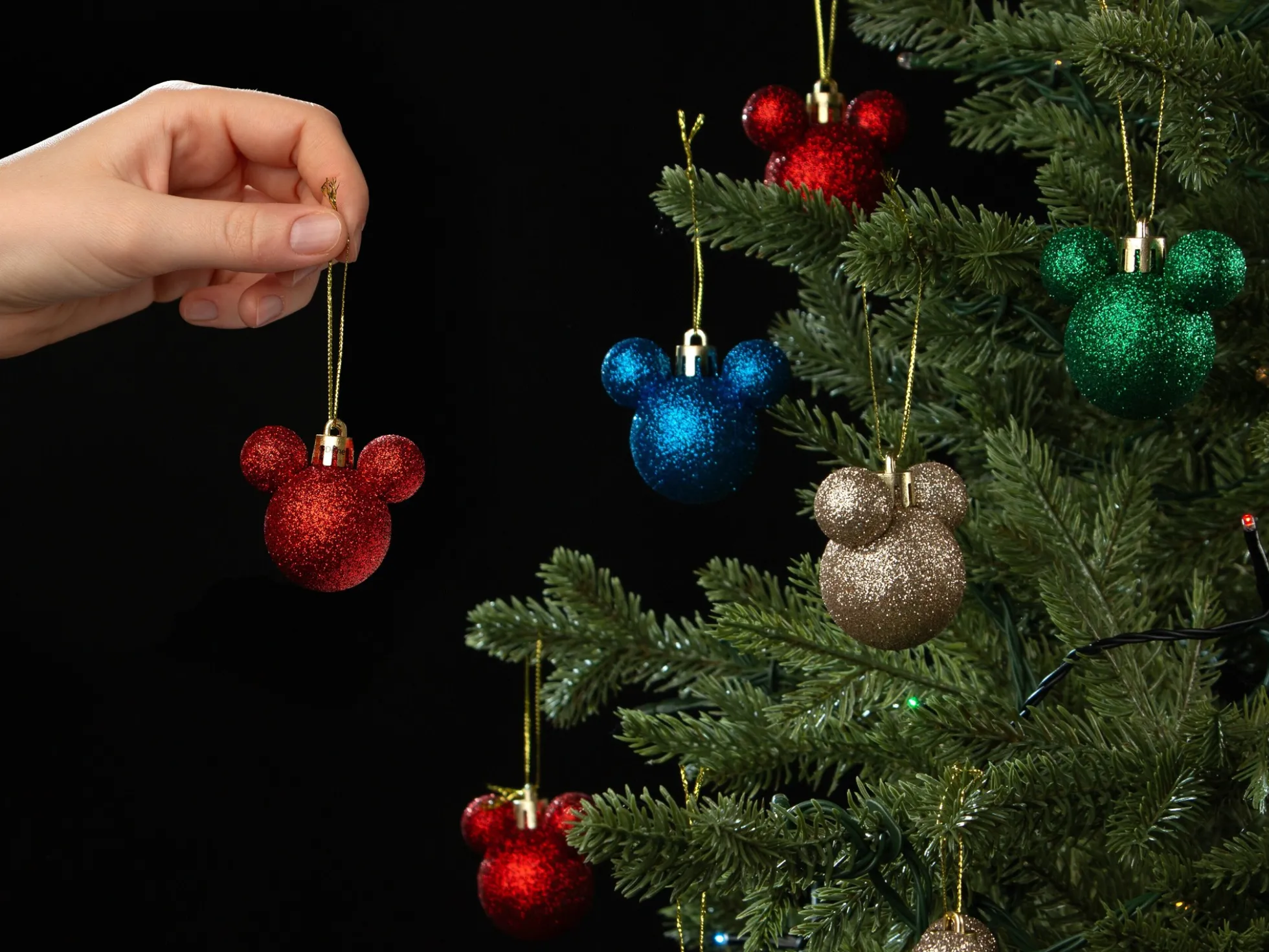 Weihnachtskugeln Micky Maus 12er-Pack
