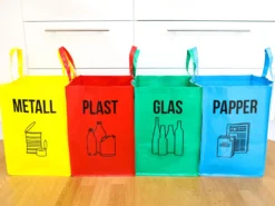 Wertstofftaschen, 4er-Pack